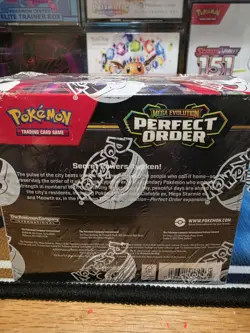 Pokemon Mega Evolution Perfect Order Booster Box Sealed O - Image 3