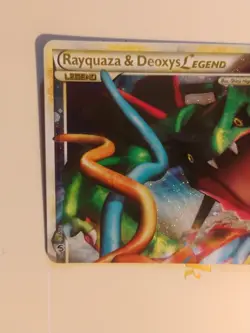 Pokemon Rayquaza & Deoxys Legend (Top) 89/90 Undaunted Holo Card - Image 3