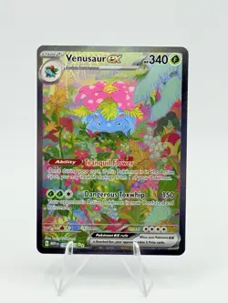 Pokemon Venusaur ex 198/165 MEW EN-151 Special Illustration Rare Holo - Image 1