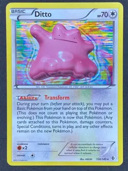 Pokemon Ditto 108/149 BCR Boundaries Crossed LP - Image 1