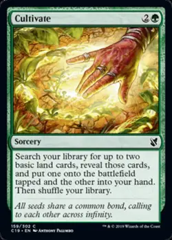 4x Cultivate NM-Mint, English Commander 2019 MTG Magic - Image 1