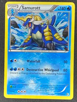 Pokemon Samurott 41/149 BCR Boundaries Crossed LP/NM - Image 1