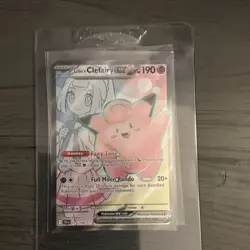 Pokemon Lillie's Clefairy EX 173/159 Sv09 Journey Together - Image 1