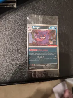 Pokemon TCG Pokemon Gengar GameStop Exclusive Promo With Nice Swirl - Image 1