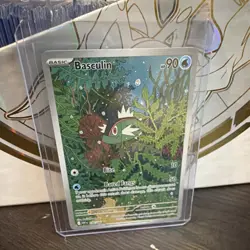 Pokemon Basculin 108/086 Sv: White Flare Illustration Rare Full Art Holo 90 HP - Image 1