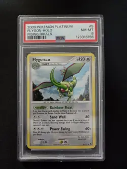 2009 Pokemon Platinum Flygon Rising Rivals Holo - Image 1