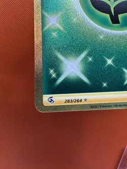 Grass Energy 283/264 Secret Rare Fusion Strike Pokemon Card NM - Image 4