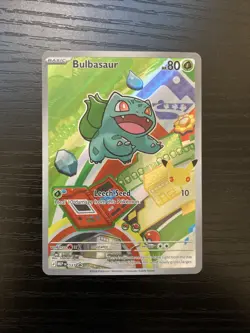 Bulbasaur 037 First Partner Illustration Collection Promo Pokemon English NM MEP - Image 1