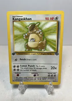 Kangaskhan (21) 21/64 - Jungle 1st Edition - Pokemon - MP - Image 1