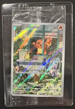 2023 Pokemon Charmander SVP 044 Black Star Promo Obsidian Flames (Sealed) - Image 1