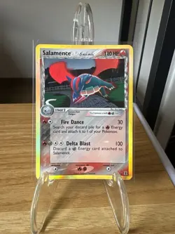 Pokemon TCG Salamence EX Delta Species Holo Rare 14/113 - Image 1