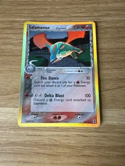 Pokemon TCG Salamence EX Delta Species Holo Rare 14/113 - Image 2