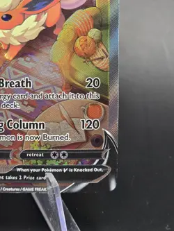 Pokemon Flareon V Single Strike Promo Holo SWSH179 210 HP Sword & Shield Card - Image 4
