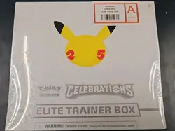 Pokemon TCG: 25th Anniversary Celebrations Elite Trainer Box ETB A143423 820650809439 - Image 1