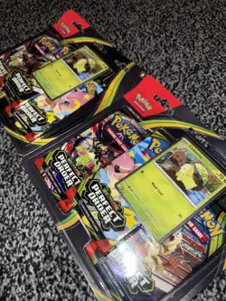 1x Pokemon Mega Evolution Perfect Order 3-Pack Triple Blister (Chikorita Promo) - Image 2