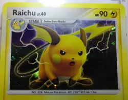 Pokemon TCG Raichu MP Holofoil Diamond and Pearl Promos DP21 - Image 1