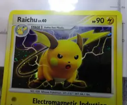Pokemon TCG Raichu MP Holofoil Diamond and Pearl Promos DP21 - Image 3