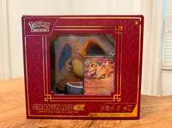 NEW & SEALED Pokemon TCG - Charizard ex Super Premium Collection Figure Box - Image 1