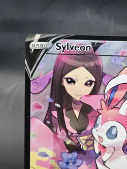 Sylveon V TG14/TG30 Brilliant Stars Trainer Gallery Ultra Rare Pokemon Card New - Image 4