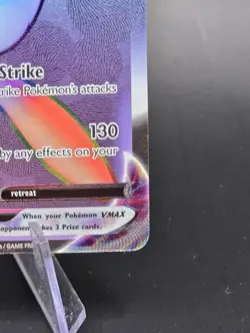 Pokemon Mew VMAX 268/264 Fusion Strike Secret Rare Full Art Holo Psychic - Image 3