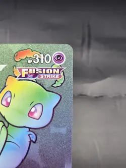 Pokemon Mew VMAX 268/264 Fusion Strike Secret Rare Full Art Holo Psychic - Image 4
