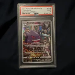 PSA 9 Gengar 074/071 CHR Full Art S10a Pokemon Japanese Dark Phantasma - Image 1