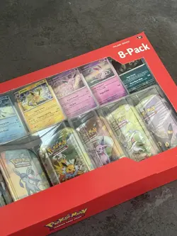 Pokemon TCG: Prismatic Evolutions Costco Mini Tins 8 Pack - New & Sealed - Image 5