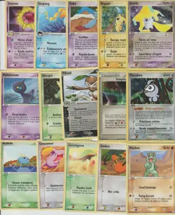 Lot 15 cartes POKEMON 2005 FRANCAISES EX-GOOD Negapi (HL 67/101) HOLO Jirachi 8 - Image 1