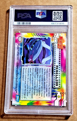 1999 Topps Pokemon Movie Edition REBELLION #8 Holo Foil 1st print PSA 8 - Image 2