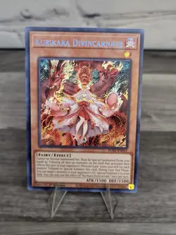 Yugioh Kurikara Divincarnate Secret Rare 1st Edition POTE-EN031 Mint NM Card - Image 1