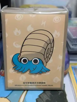 Pokemon S-Chinese 2025 New Sleeve Set (64 Pieces) Omanyte - Image 1