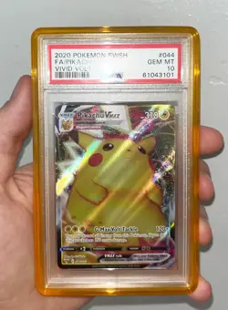 Pokemon - Pikachu VMAX - Vivid Voltage #44/185 - PSA 10 Gem Mint - Image 1