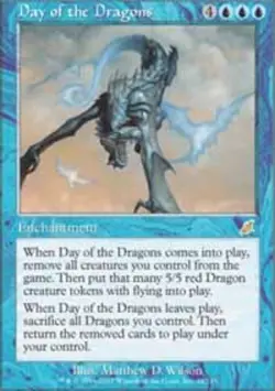 [4x] Day of the Dragons Near Mint, English Scourge MTG Magic - Image 1