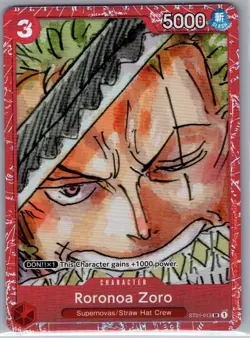 Roronoa Zoro (Premium Card Collection -ONE PIECE FILM RED Edition) ST01-013 - NM - Image 1