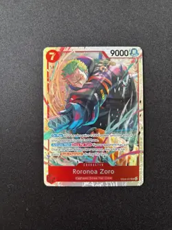 One Piece TGC -Roronoa Zoro EB04-007 SR - Adventure on Kami's Island - Image 1