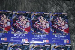 Lot of 10 - One Piece OP14 OP-14 The Azure Sea’s Seven Sleeved Booster Pack - Image 3