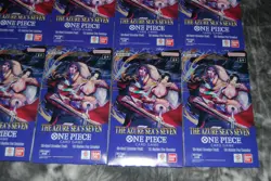 Lot of 10 - One Piece OP14 OP-14 The Azure Sea’s Seven Sleeved Booster Pack - Image 5
