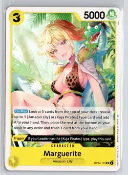 The Azure Sea's Seven #OP14-113 Marguerite - Image 1