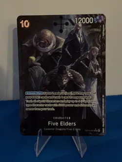 Five Elders OP13-082 SR Carrying On His Will One Piece English Alt Alternate Art - Image 1