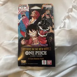 One Piece Op-09 Emperors In The New World Sleeved Booster Pack English - Image 1