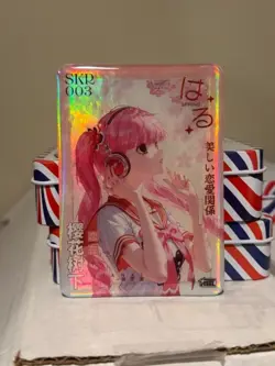 (A1) One Piece Perona Acrylic Card Anime Doujin Waifu Card - Image 1