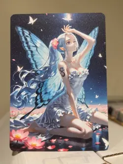 (BK1) One Piece Vivi A5 Card Anime Doujin Waifu Card - Image 1