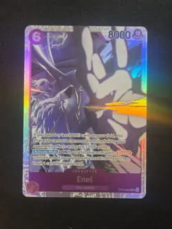 One Piece Adventure on Kami's Island Enel OP15-060 Super Rare SR NM - Image 1