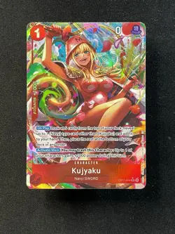Kujyaku Alt Art OP11-004 SR A Fist of Divine Speed English One Piece TCG - Image 1