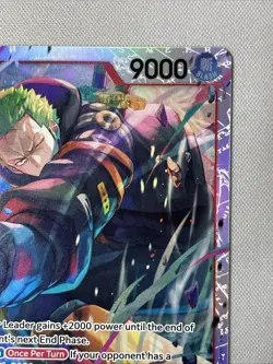Roronoa Zoro EB04-007 SR One Piece OP15 Adventure on KAMI’s Island English - Image 3