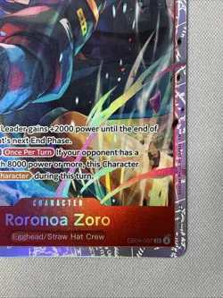 Roronoa Zoro EB04-007 SR One Piece OP15 Adventure on KAMI’s Island English - Image 4