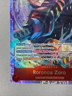 Roronoa Zoro EB04-007 SR One Piece OP15 Adventure on KAMI’s Island English - Image 5