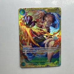Namco One Piece Monkey.D.Luffy OP13-118 Carrying on His Will Secret Rare Foil 7… - Image 1