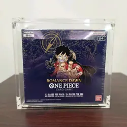 Bandai One Piece CCG Romance Dawn Booster Box English OP-01 Sealed Blue Bottom - Image 1