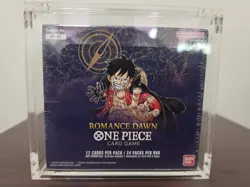 Bandai One Piece CCG Romance Dawn Booster Box English OP-01 Sealed Blue Bottom - Image 2